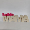 Tekst Liefste Mama | 3D Geprint Accessoire