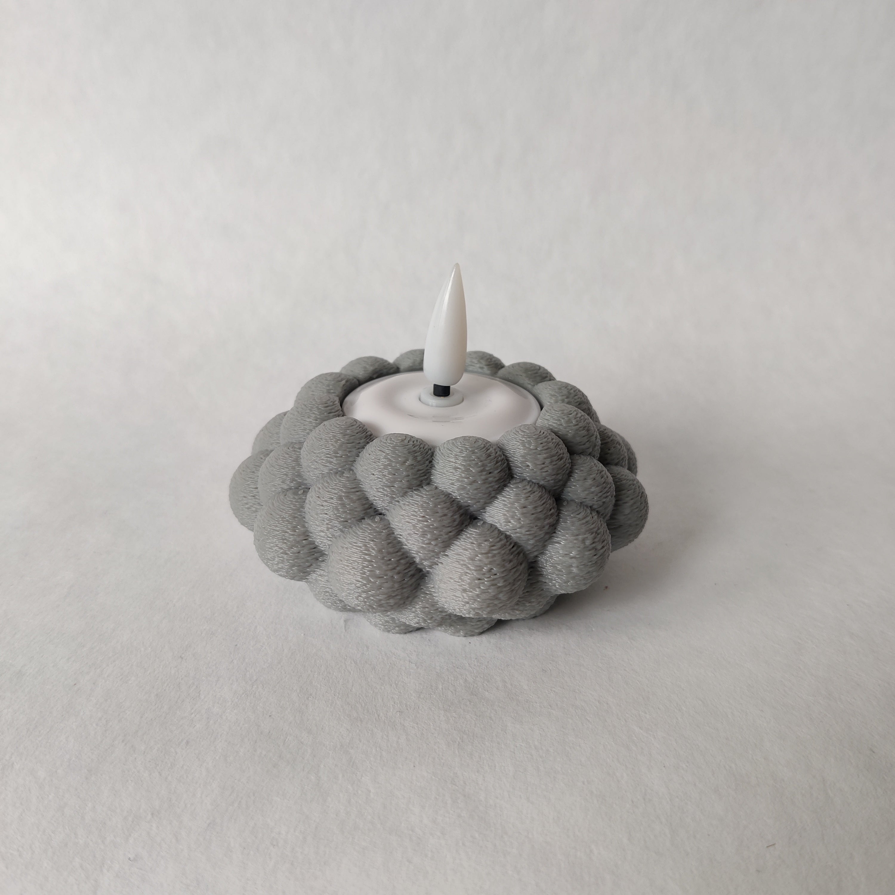 Theelichthouder Bubbly in  - 3D geprint woondecoratie