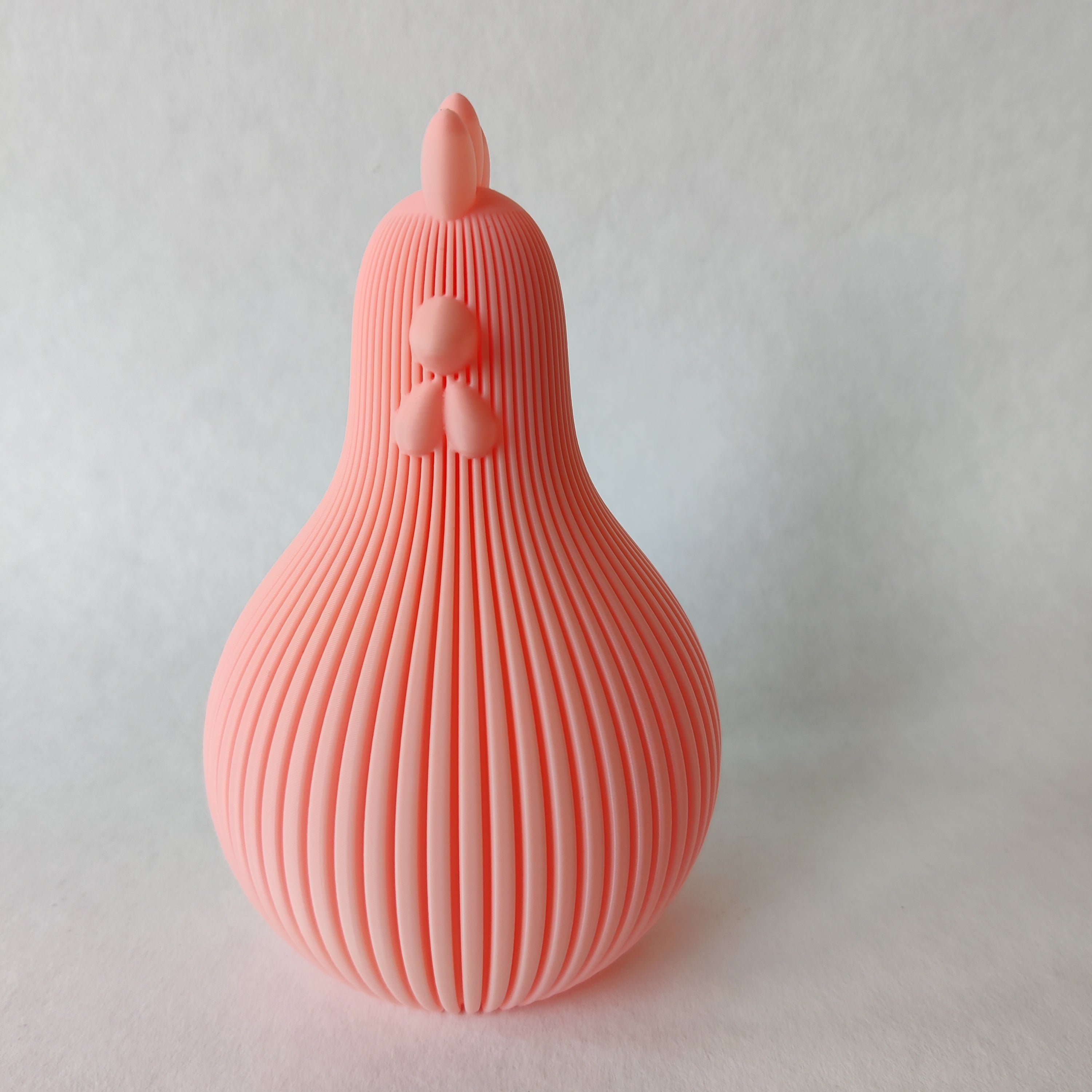 Paasdecoratie kip in  - 3D geprint woondecoratie