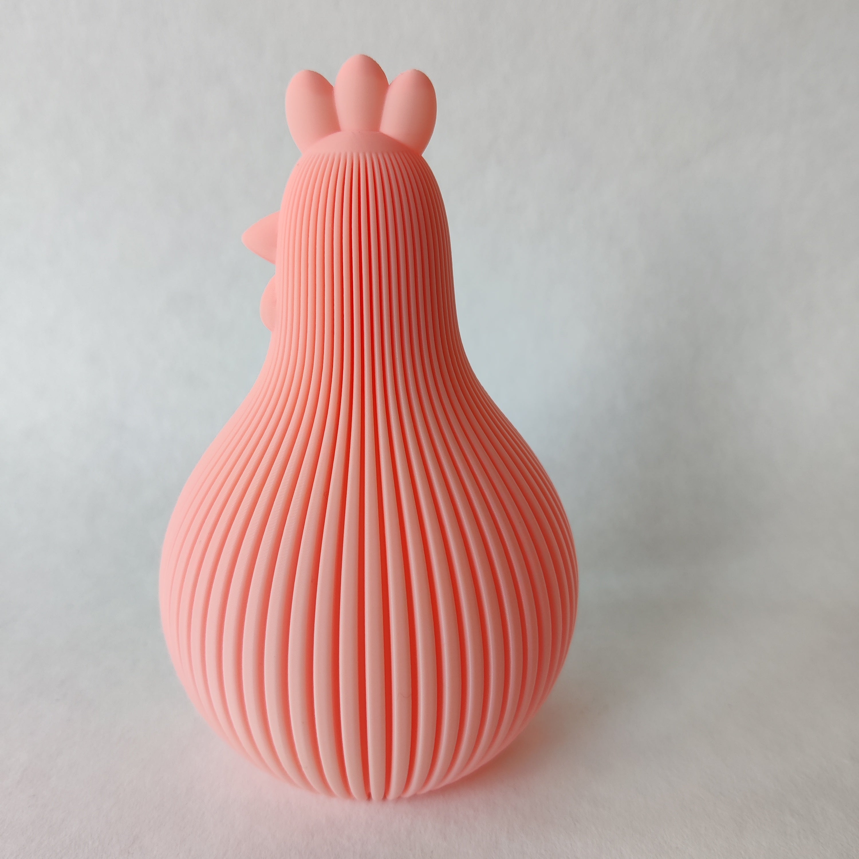 Paasdecoratie kip in  - 3D geprint woondecoratie