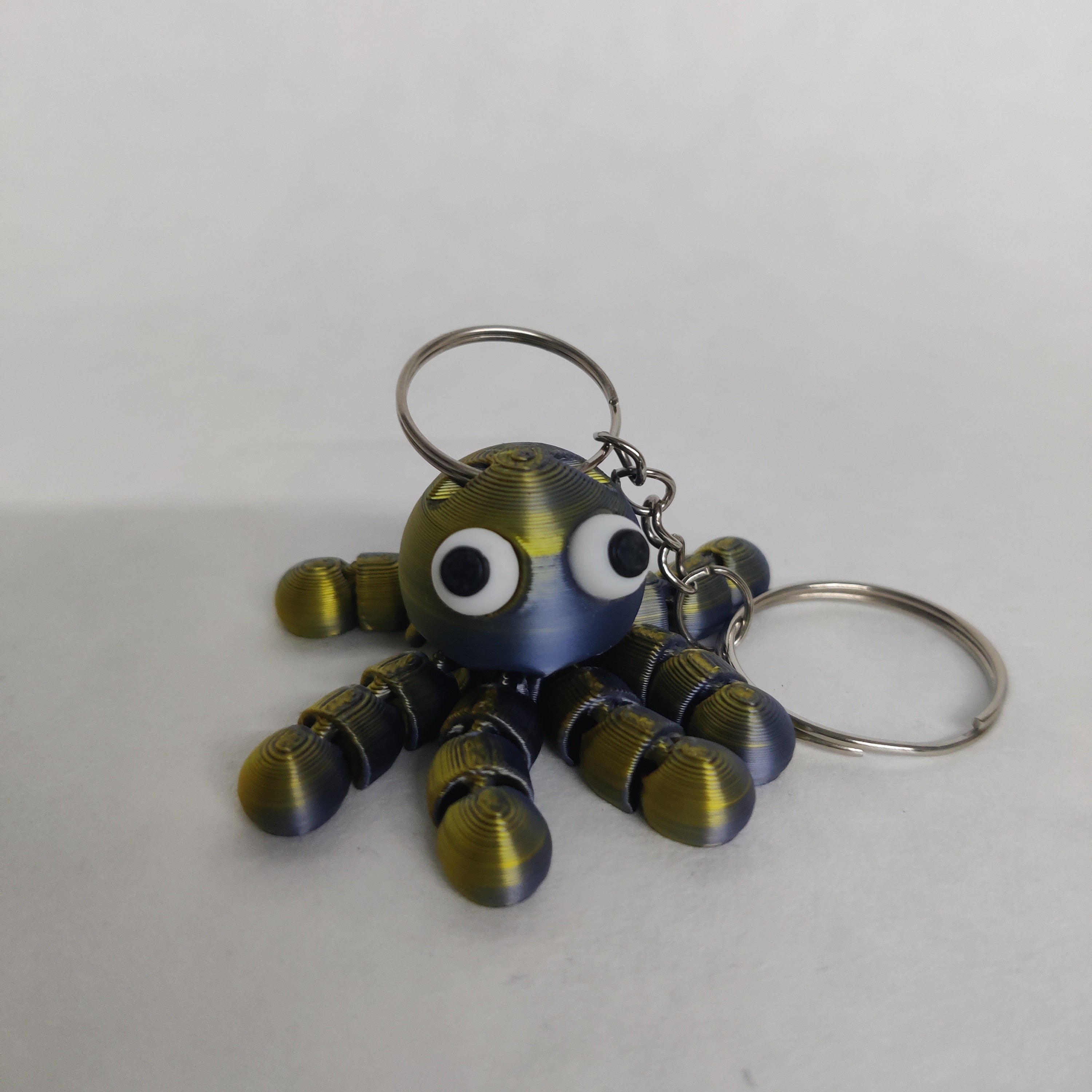 Octopus sleutelhangertje