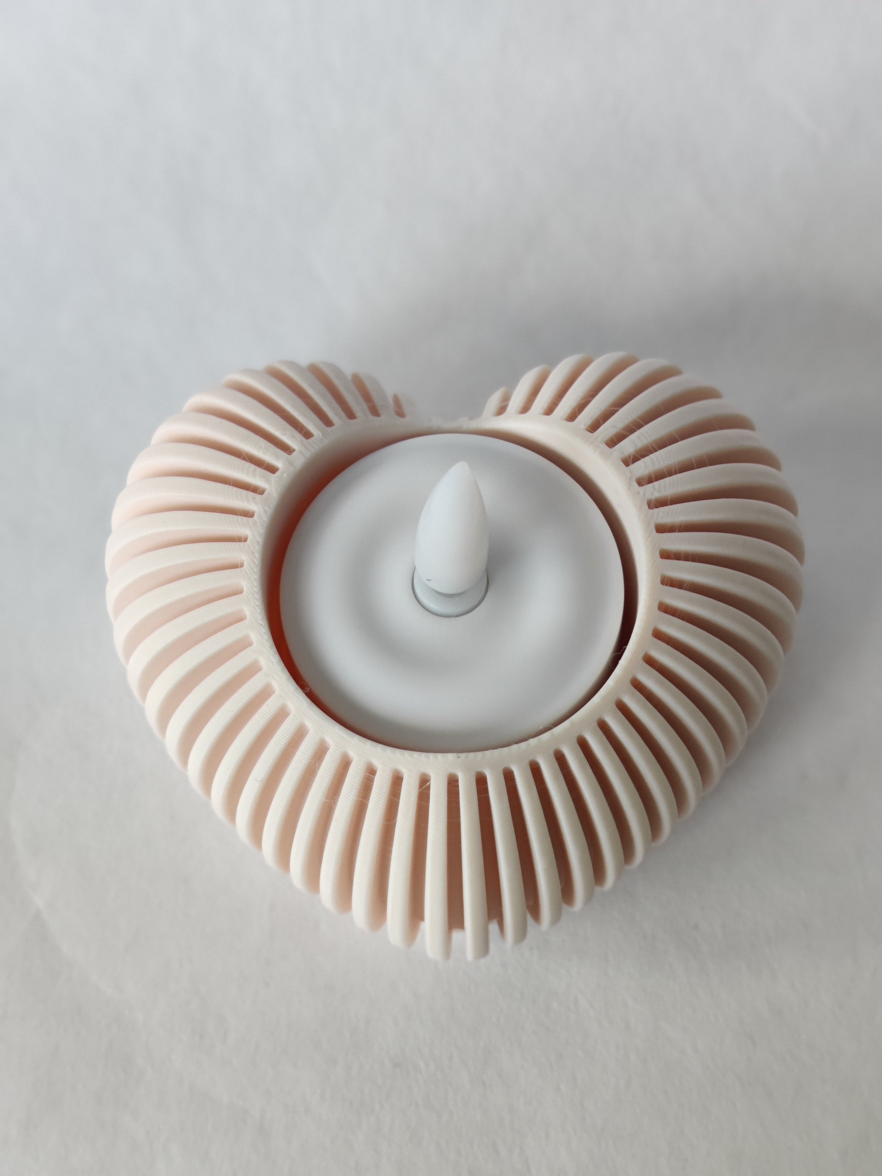 Theelichthouder Hart | 3D Geprint Woonaccessoire