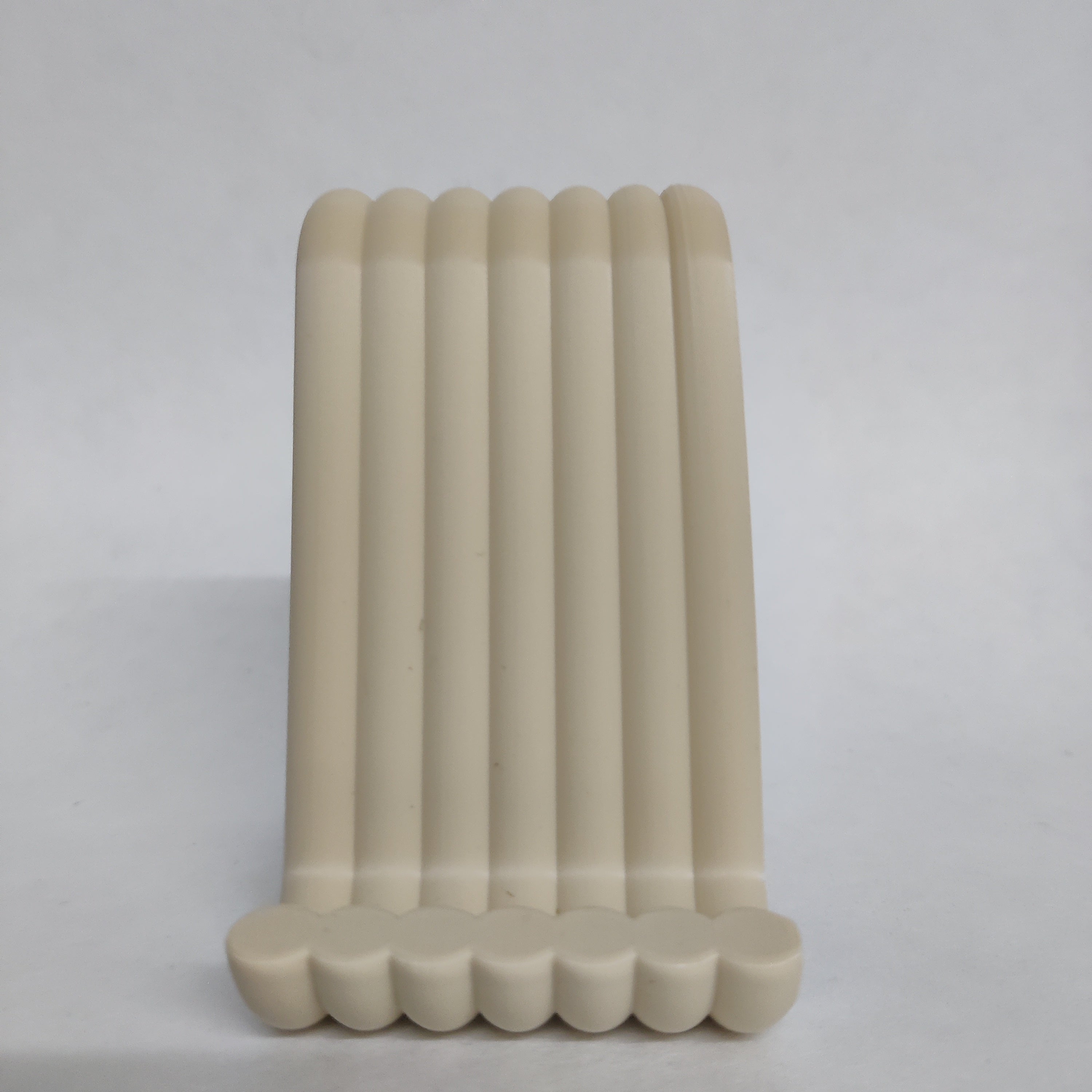 Beige telefoonhouder