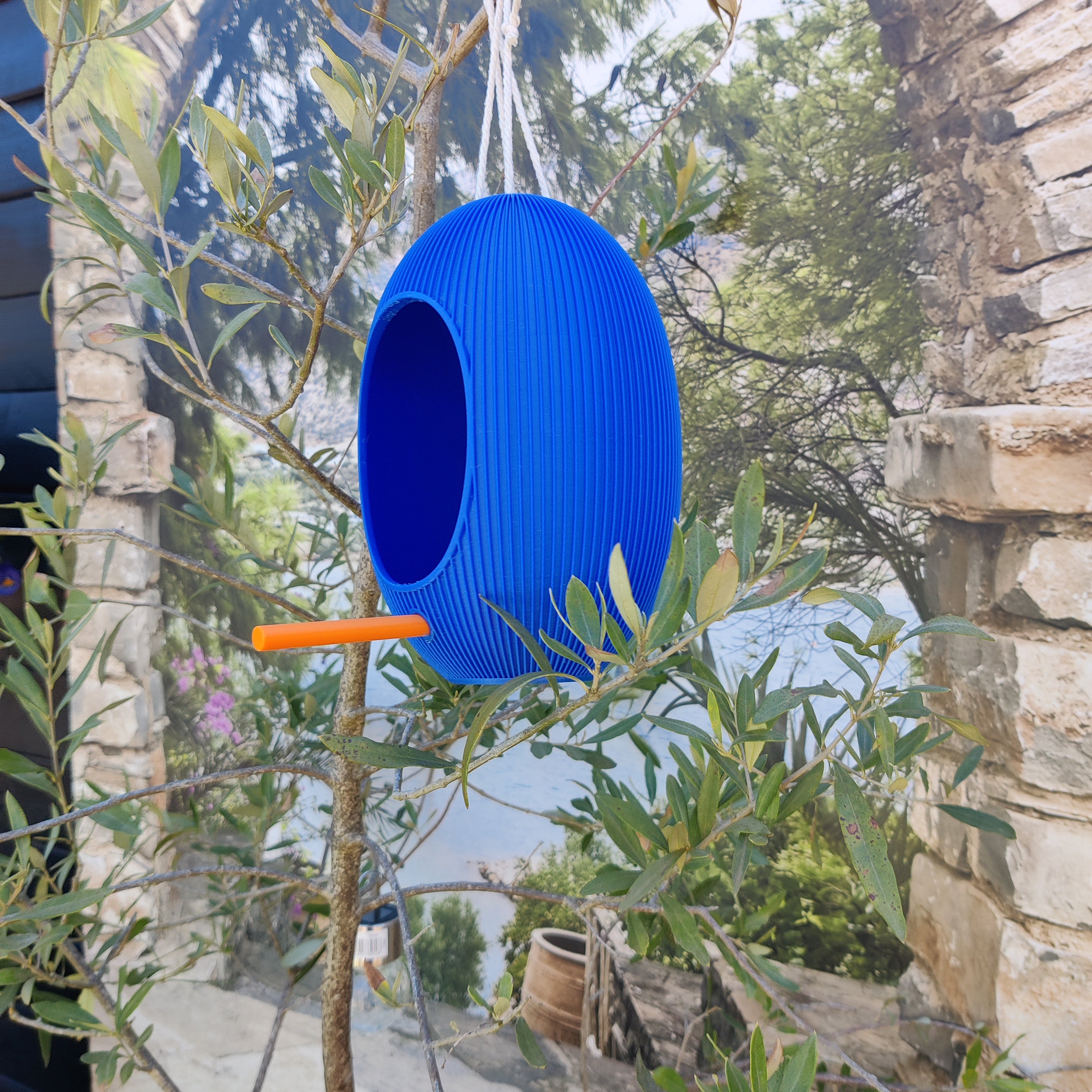 Voederhuisje Japandi Stijl | 3D Geprint Accessoire