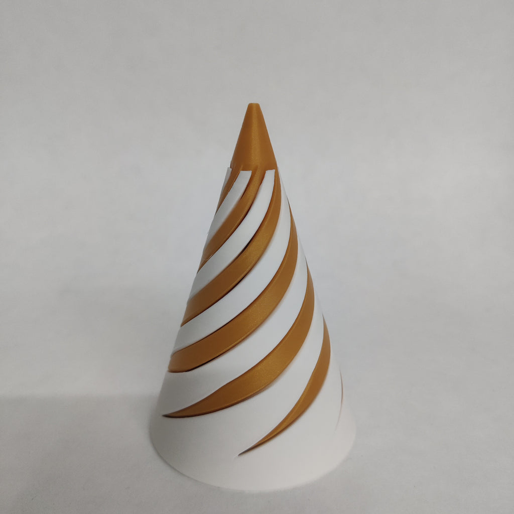 Twist Fidget Kegel | 3D Geprint Accessoire