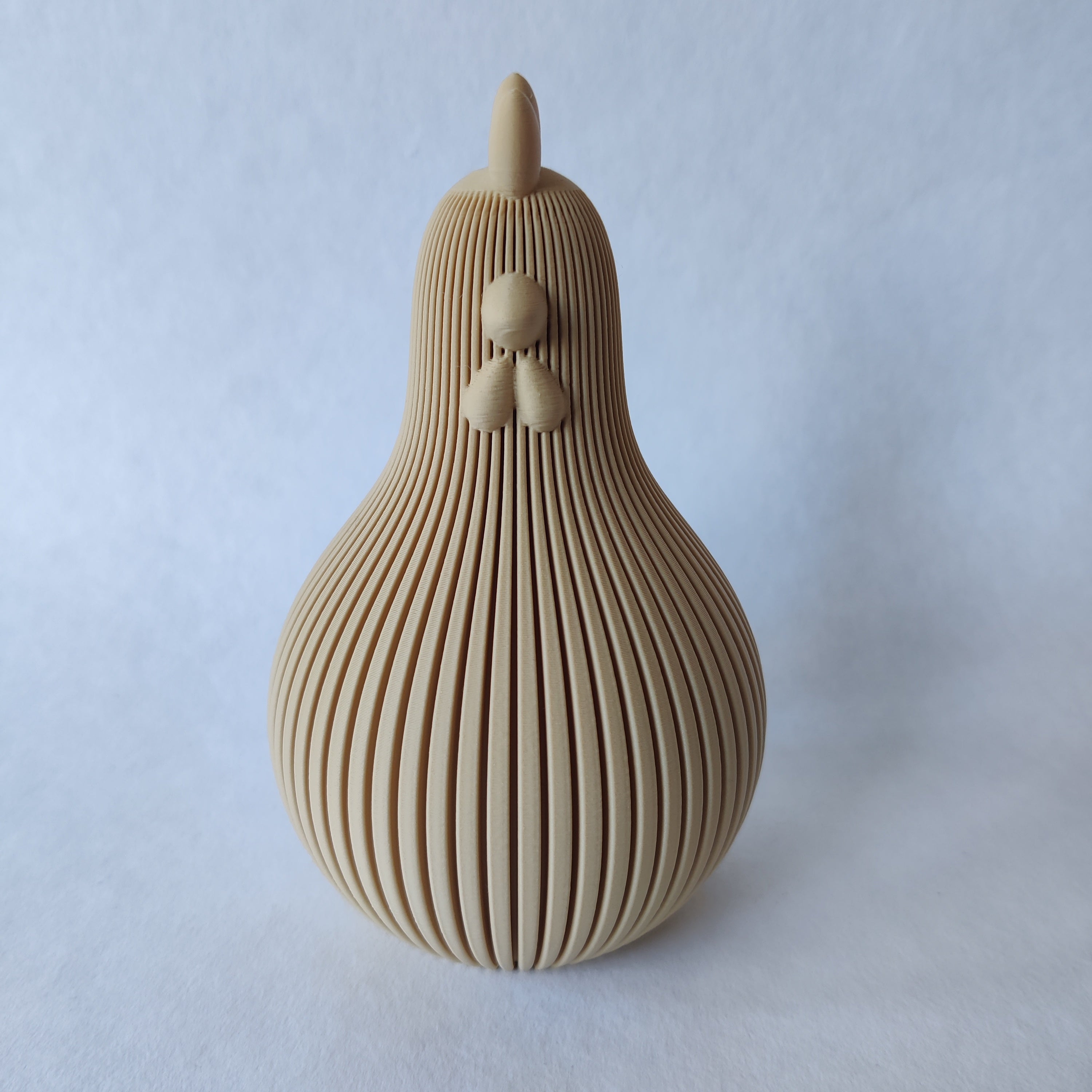 Paasdecoratie kip in  - 3D geprint woondecoratie