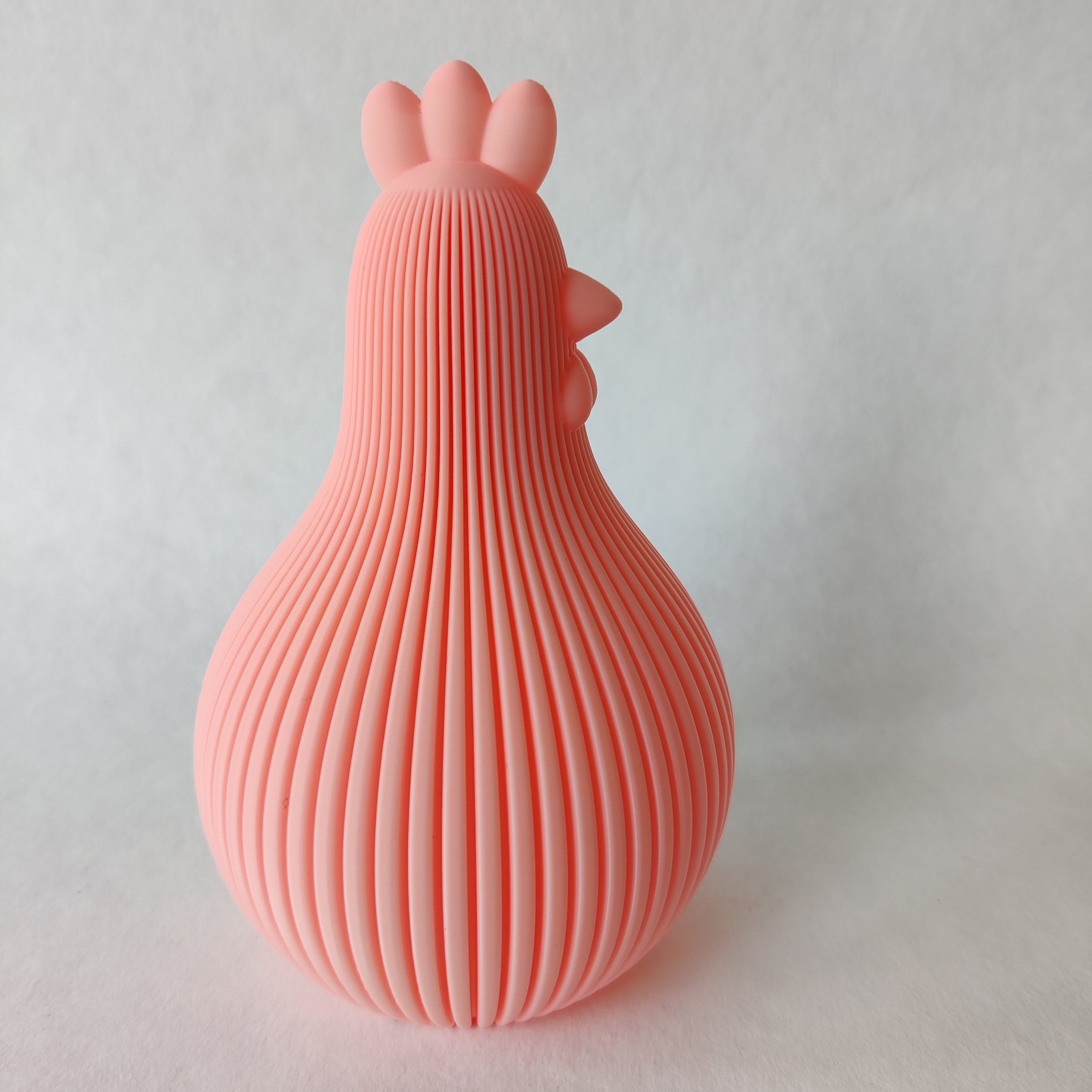 Paasdecoratie kip in  - 3D geprint woondecoratie