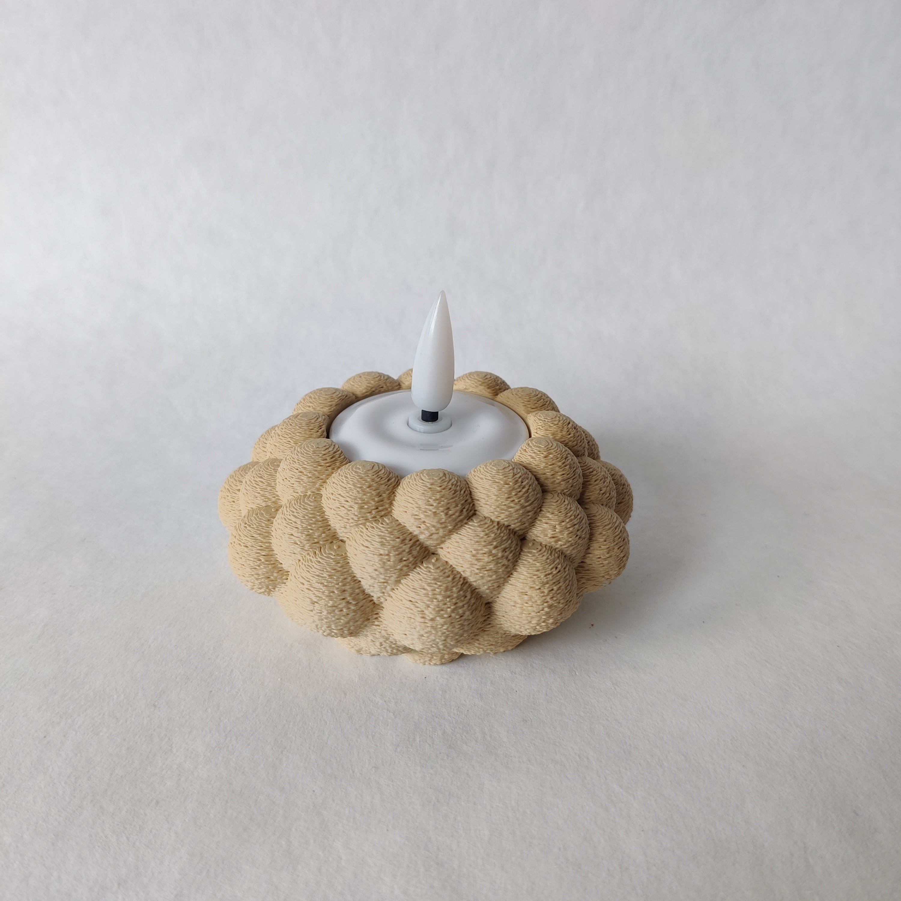 Theelichthouder Bubbly in  - 3D geprint woondecoratie