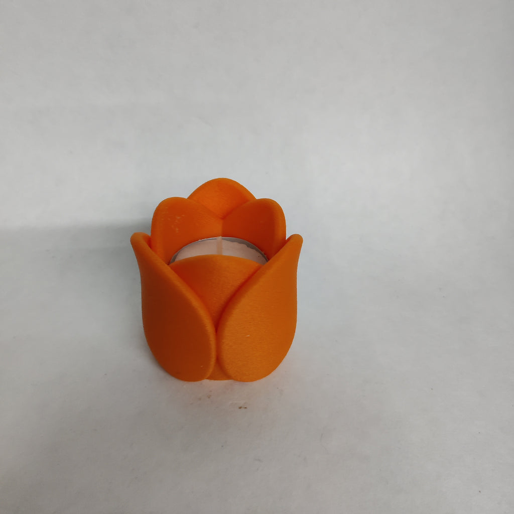 Tulpen thee licht houder | 3D Geprint Accessoire