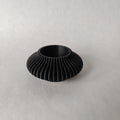 Theelichthouder Rond in zwart - 3D geprint woondecoratie